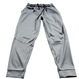 Nike Pants Mens XL Gray Therma Fit Training Tapered Stretch Swoosh Joggers